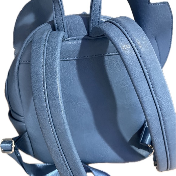 Loungefly Rare Stitch Backpack Blue lilo disneyland disney parks Mini - Picture 2 of 5